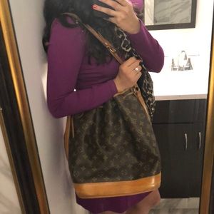 Authentic Monogram Louis Vuitton Noe (larger one)